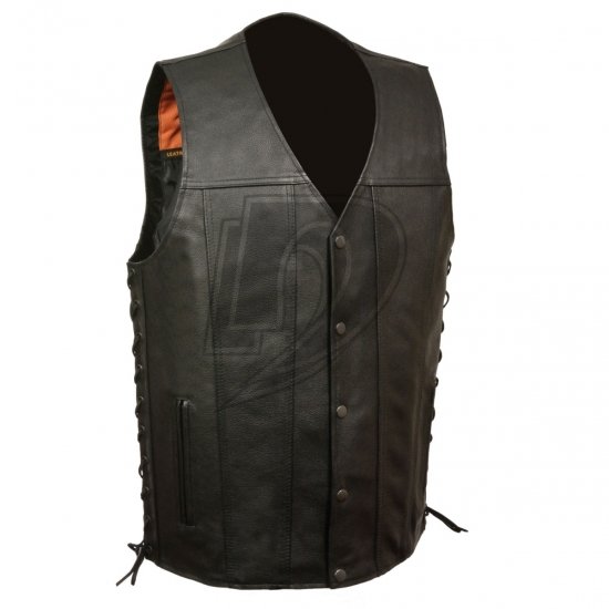Men Leather Vest